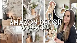 *NEW* 10 AMAZING Amazon Home Decor Finds Around $20 + How I Style Them!!