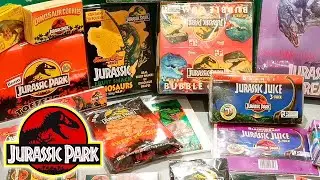 Jurassic Park Food from 1993 Collection | Candy, Bubblegum, Sweet Treats!