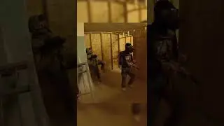 Airsoft speedsoft cheater full autos milsim player at indoor field | GHK SIG 553 GBBR  #airsoft