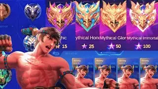 TIPS AND TRIK MAIN CHOU EXP YANG BENAR DI RANKED MUSUH AUTO RATA _ Mobile legends
