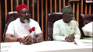 FORUM OF STATE CHAIRMEN  OF ALL PROGRESSIVES CONGRESS,APC VISITS THE HONOURABLE MINISTER OF WORKS,