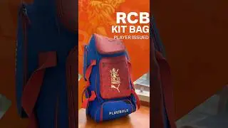 RCB Player Issued Kit Bag🤯 | #cricket #cricketshorts #cricketgear #rcb #rcbfans #rcbians #virat