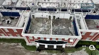 Engineers recommend tear down at Lakeside High School following roof collapse