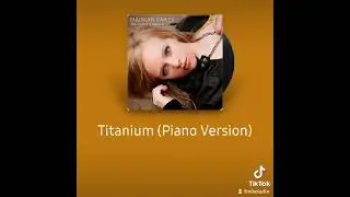 Madison Bailey - Titanium (ma version piano karaok&eacute;) #starmaker #cover #sia #davidguetta