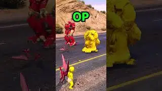 SHINCHAN Growing BIGGEST RED HULKBUSTER VS GOLDEN HULKBUSTER Family In GTA 5!