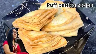 Aloo methi puff patties recipe | simple, and tasty snacks recipe.