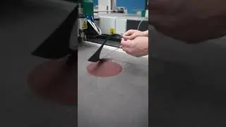 Sandpaper cutting with a CNC Cutting Machine