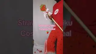 Strawberry Miku #cosplay Reveal