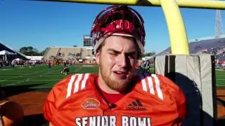 OL Forrest Lamp - Senior Bowl Day 1