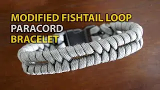 How to Make a Modified Fishtail Loop Paracord Bracelet