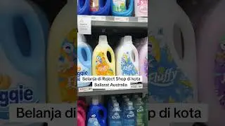 belanja di Reject Shop Australia #jenglucky24#australia#ballaratcity#rejectshop#