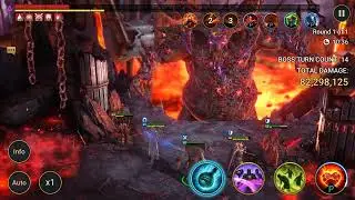 Raid Shadow Legends Balar hitting hard demon lord for 32 million 1 shot
