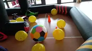 Diddi Car and Minions Bouncy Castle Party Package