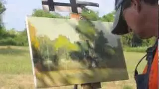 plein air painting with Lon Brauer