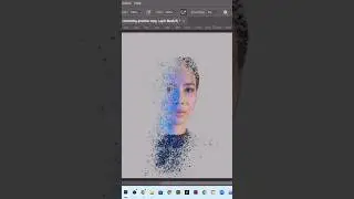 🧹😎Saturday-Photoshop Tutorial Desintegration Effect #fyp #graphicdesign #disintegration #saturday