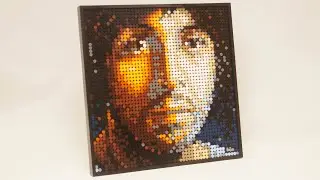 Lego Art: The Beatles. Building Paul McCartney