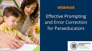 Effective Prompting and Error Correction for Paraeducators