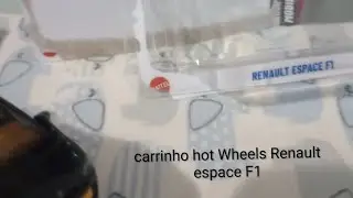 Carrinho hot Wheels Renault espace F1 carro de 2025