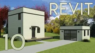 Revit Basics - Tiny House - 10 Bimobject inserting objects