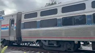 The Silver Meteor catches me by surprise! - DeLand Amtrak/SunRail Station Mini-Vlog