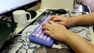 Acrylic X-ring 60 & MX Brown on POM