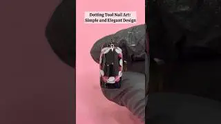 Dotting Tool Nail Art: Simple and Elegant Design #DottingToNailArt #naildesign #easynailart#NailArt