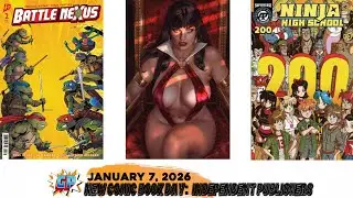 EPIC NEW COMIC RELEASES FROM INDEPENDENT COMIC PUBLISHERS ARRIVING ON JANUARY 7, 2026.