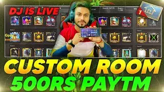 BGMI LIVE CUSTOM ROOM ||  Custom Rooms || PUBG MOBILE LIVE CUSTOM ROOMS#customroombgmilive #bgmilive