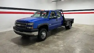 Chevrolet 3500 2005 года выпуска. Двигатель Duramax объемом 6,6 л и оригинальным пробегом 81 000 миль!