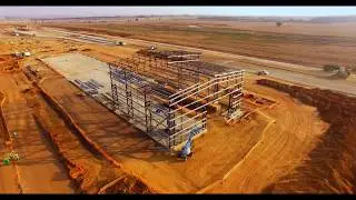 Gibela's world-class train manufacturing facility at 65% completion