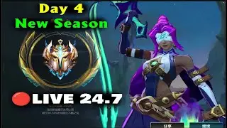 Rank Challenger solo Queue 71 LP - Day 4 New season server China🔴Wildrift Live 23.07.2024
