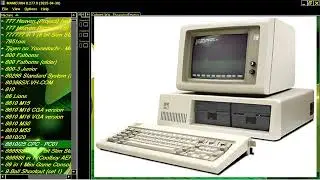 ATTRACT MODE MAME MESS 8810 25 CPC PC01 Nixdorf Computer AG 198x  PC 5150 CLONE PROBLEM BOOT START U