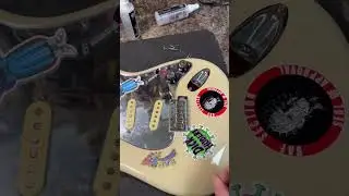 Fender Squire Stratocaster Bridge Upgrade Guitar Modification Repair