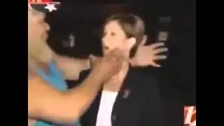 Redneck kisses newscaster on the mouth vine #lol #failvines