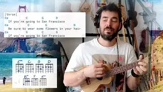 San Francisco (with flowers in your hair) - play-along with chords