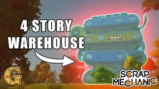 We Tried Beating the Hardest Warehouse in Scrap Mechanic! [Ft. Jacob The Scrapper] (SMS18)
