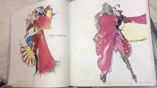 The Sky Final Fantasy Yoshitaka Amano Artbooks Set Viewing