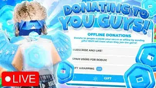 🔴PLS DONATE LIVE!!❄️│DONATING!!💸│🎁 TTS = ON│FT: @KILLA_Twoface