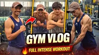 KHATARNAK GYM VLOG😮|CHEST WORKOUT 💪| #motivation #vlog #gymvlog #chestworkout #youtube #fitnessvlog 