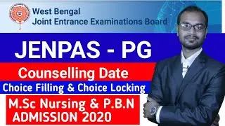 JENPAS-PG COUNSELLING & CHOICE FILLING DATE