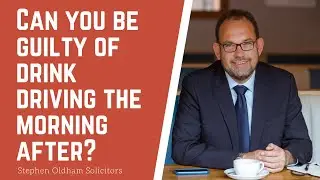 Can you be guilty of drink driving the morning after?