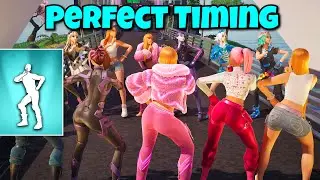 Fortnite Perfect Timing - Oh Shhh Emote 🤫 (Ice Spice ft. Travis Scott)