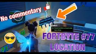 FORTNITE FORTBYTE #77 LOCATION!! (Season 9)