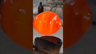 How Waste Glass Convert ?  🤯 #glassrecycling #wasteglass #glassblowing