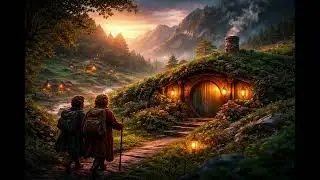 963 Hz Divine Fantasy | Hobbit-Inspired Cinematic Meditation Music | Middle-Earth Atmosphere