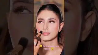 soft makeup on model #beauty # full video#foryou  please# like and subscribe 😌