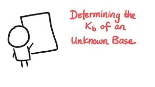 Determining the Kb of an Unknown Base