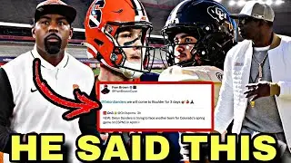 🚨Syracuse HC Fran Brown Is TURNING HEADS After CALLING OUT Colorado Players To A Spring Game!!