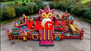 Adult Inflatable Theme Park: The Great Owl Kingdom &ndash; Where Wisdom Flies and Play Reigns!