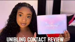 Unibling colored contacts review ✨